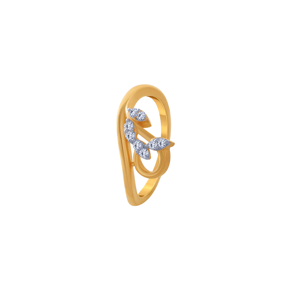 14KT (585) Yellow Gold Ring For Women