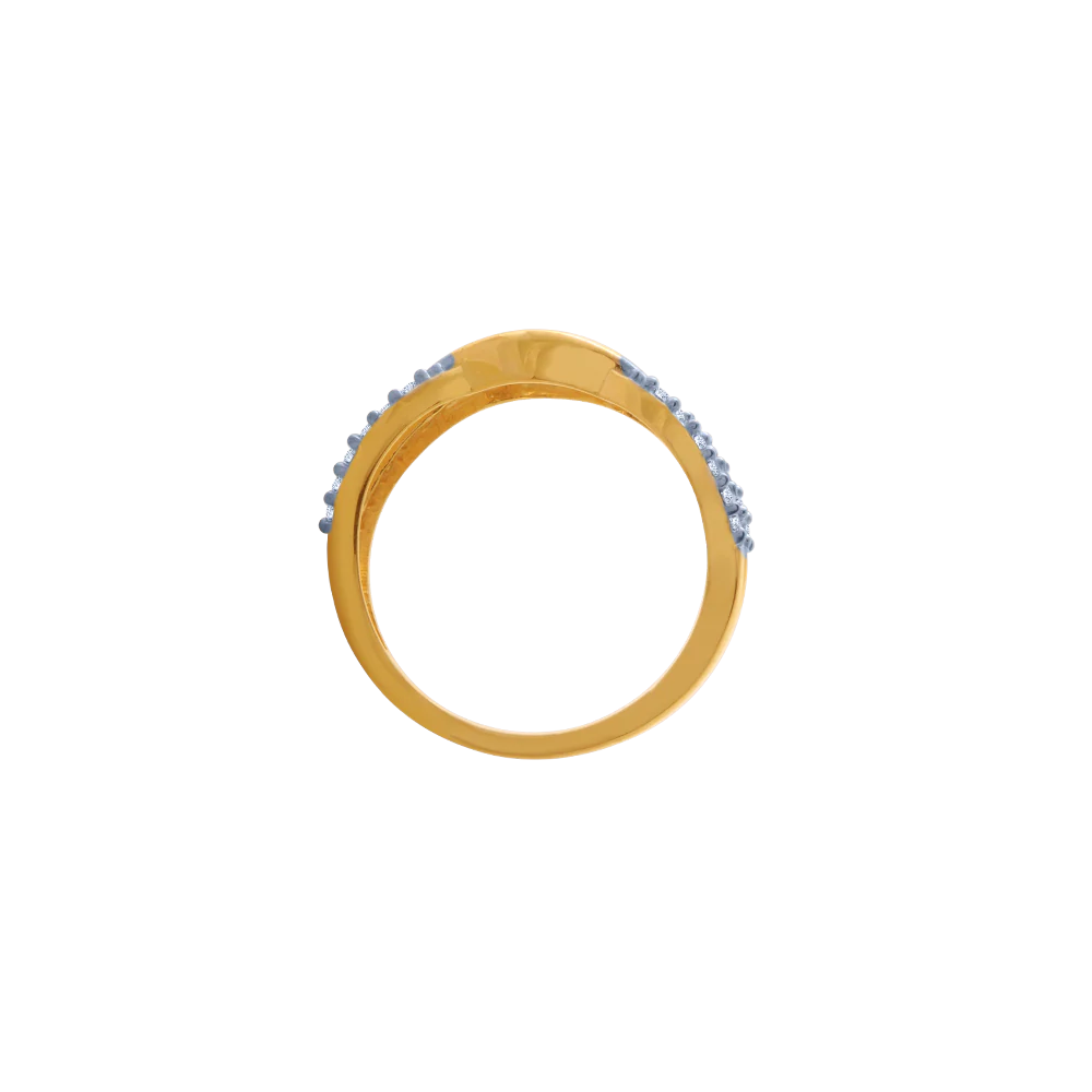 14KT (585) Yellow Gold Ring For Women - Image 2