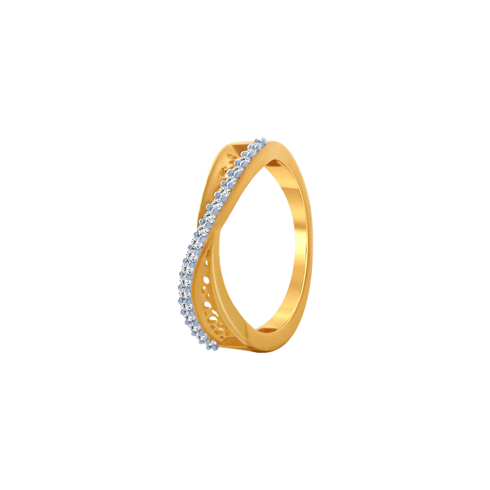 14KT (585) Yellow Gold Ring For Women - Image 2