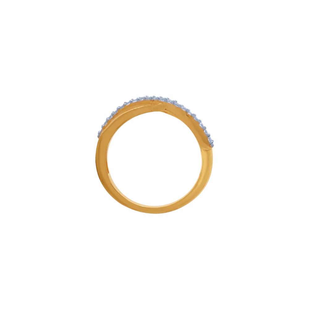 14KT (585) Yellow Gold Ring For Women - Image 3