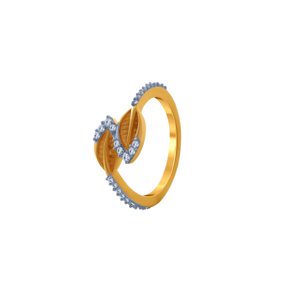 14KT (585) Yellow Gold Ring For Women - Image 2