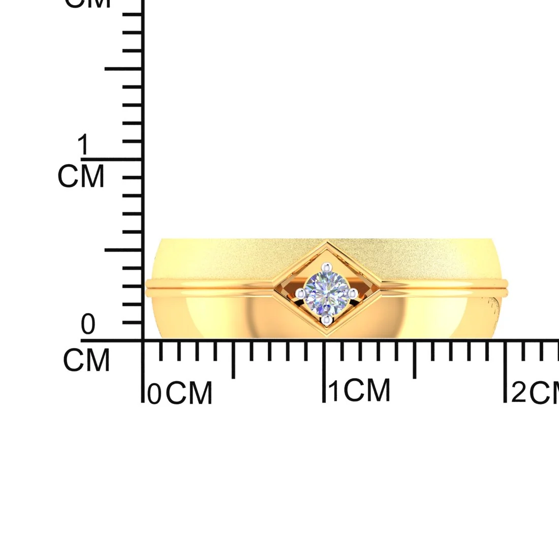 14KT Gold EterKnight TwinShift Pro 2-in-1 Convertible Men’s Diamond Ring - Image 4