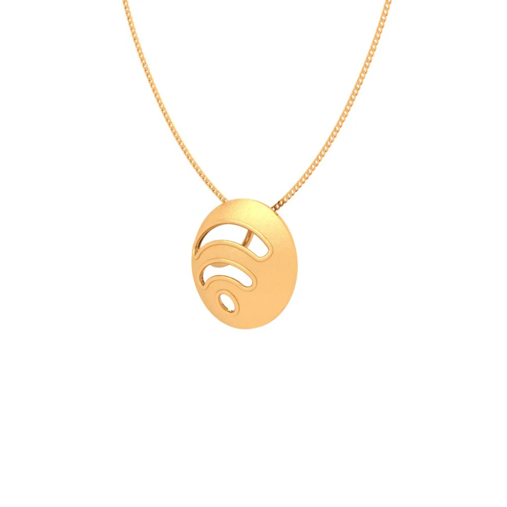 14KT Gold Locket Design For Ladies From Online Exclusive - Image 6