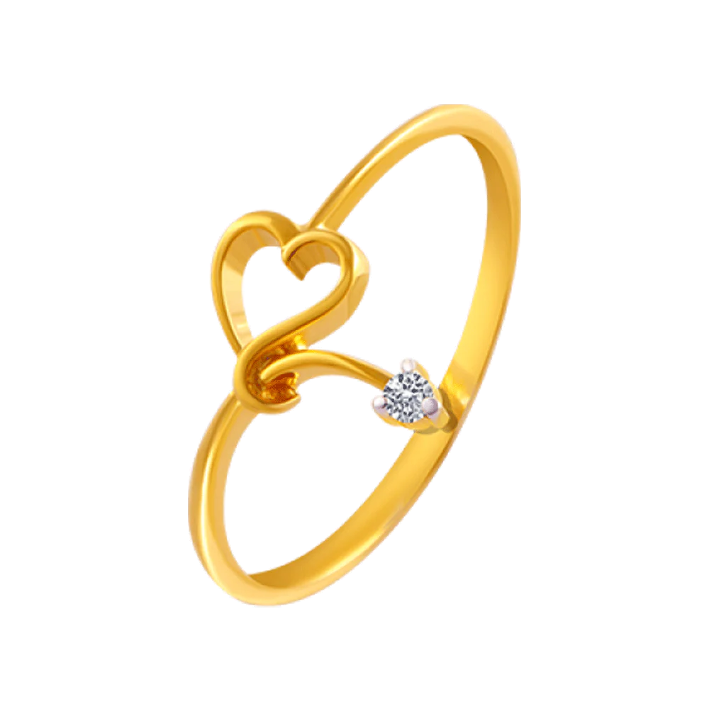 14KT Yellow Gold Ring For Women