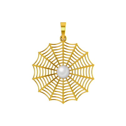 18k Classic Gold Pendant Set That Resembles An All-time Favourite