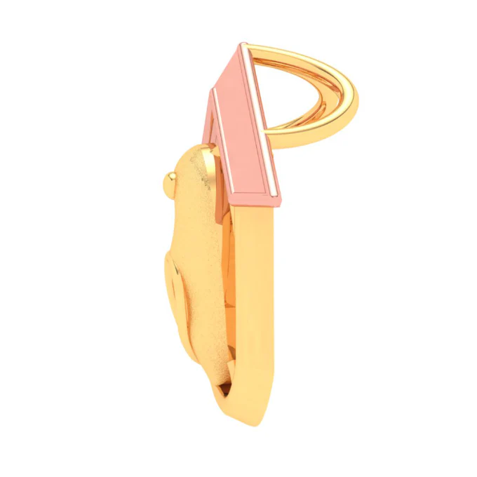 18k Little Gold Pendant With A Bird From Online Exclusive Of Pc Chandra Jewellers - Image 3