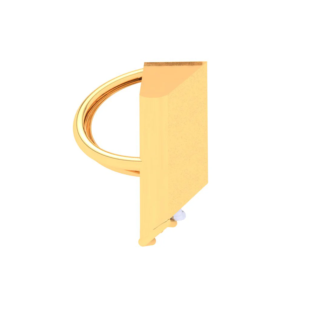 18k Open Book-shaped Gold & Diamond Pendant From P.c Chandra Jewellers - Image 2