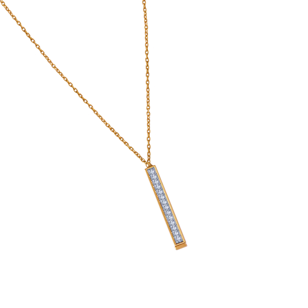 18k Sublime Petite Diamond Necklace Earrings Set - Image 10
