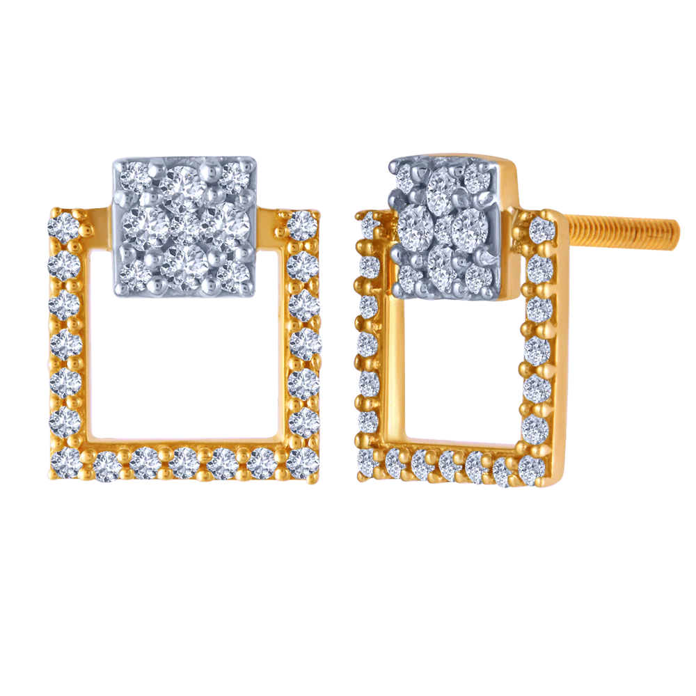 18k Sublime Petite Diamond Necklace Earrings Set - Image 7