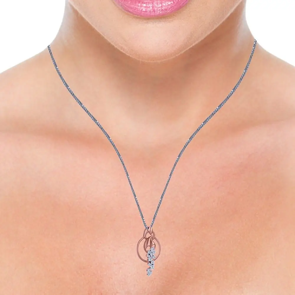 18k Unique Yellow Gold And Diamond Necklace Earrings Set - Image 11