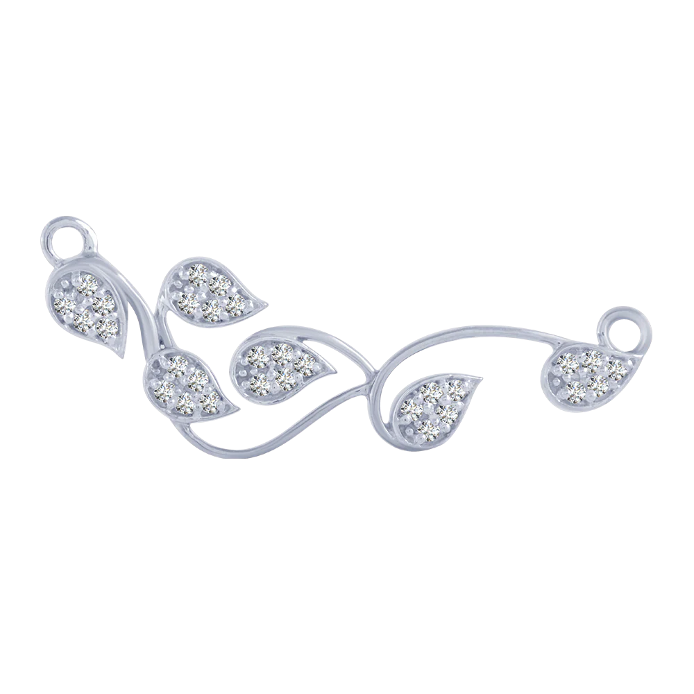 18KT (750) White Gold And Diamond Pendant For Women