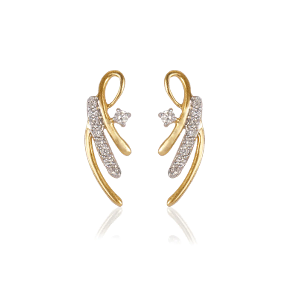 18KT (750) Yellow Gold And Diamond Pendant For Women