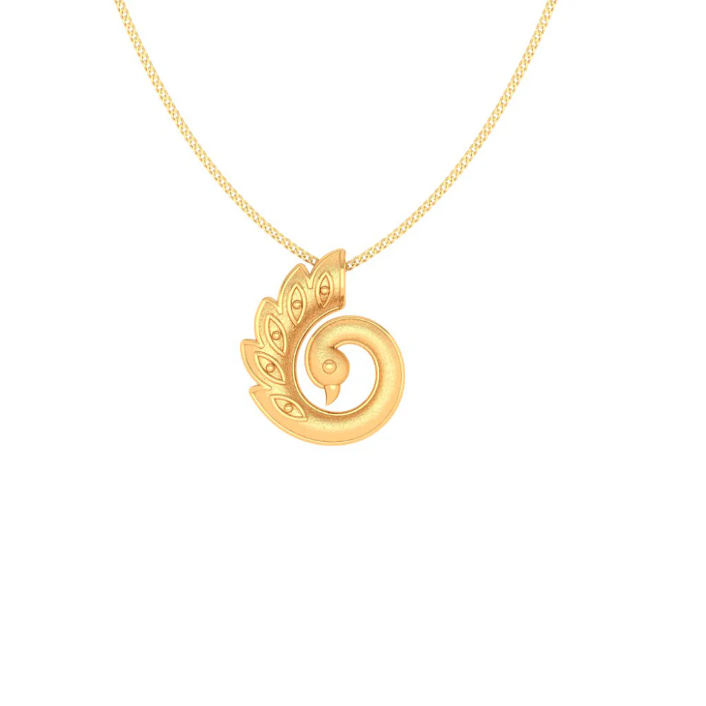 18KT Gold Pendant Design To Complement You The Best - Image 5