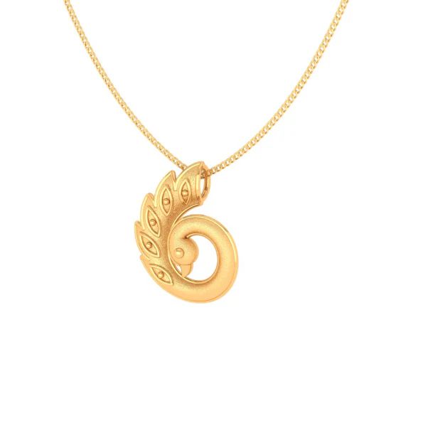 18KT Gold Pendant Design To Complement You The Best - Image 6