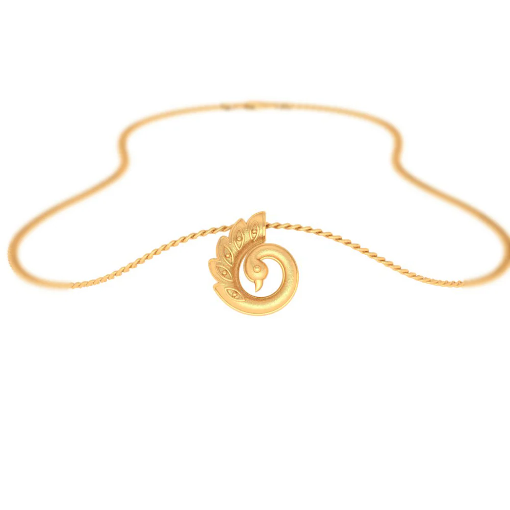 18KT Gold Pendant Design To Complement You The Best - Image 7