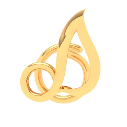 18KT Musical Note Unique Gold Nosepin From Online Exclusive Collection
