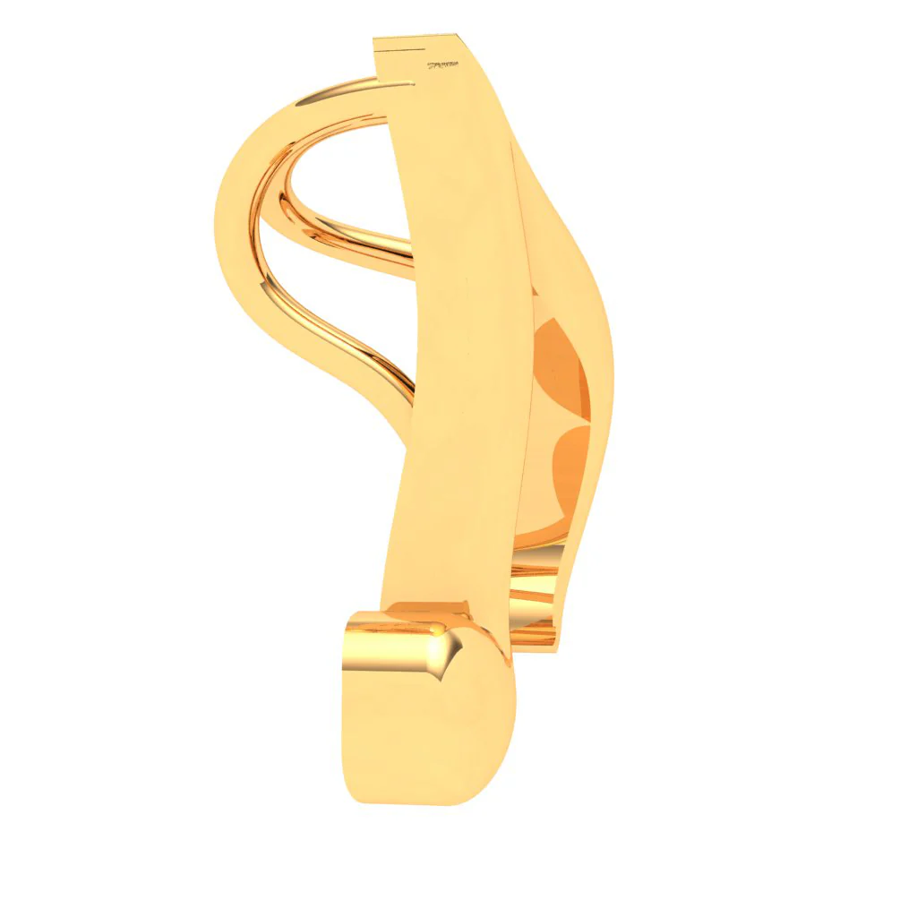 18KT Quaver Musical Note Gold Pendant From Online Exclusive Collection - Image 3