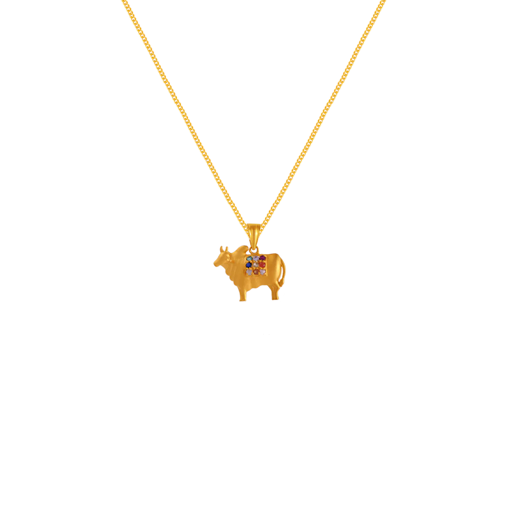 22k Animal Shape Gold Pendant From Goldlites Collection