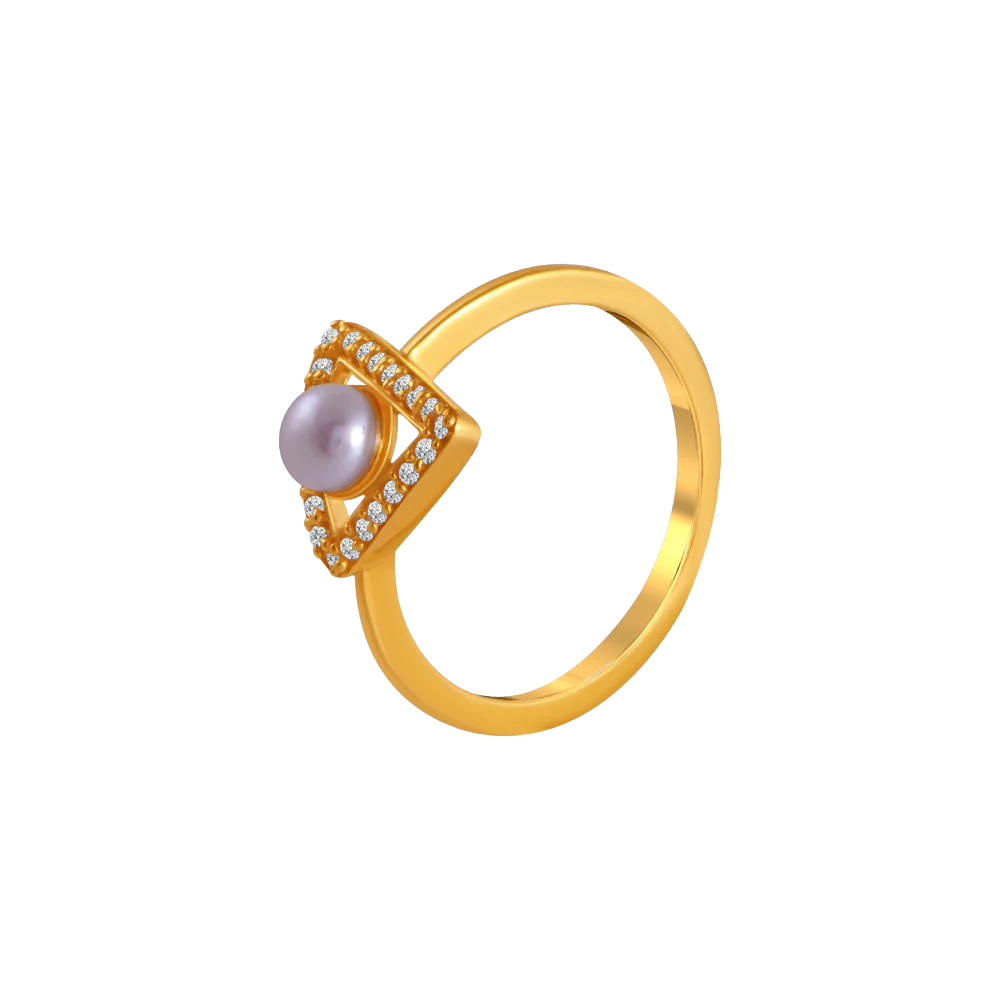 22k Bejewelled Gold Rings From Goldlites Collection For You - Image 2