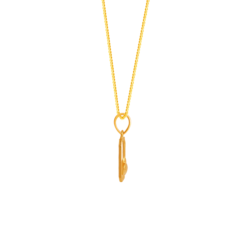 22k Clean N? Solid Gold Pendant From Goldlites Collection - Image 3