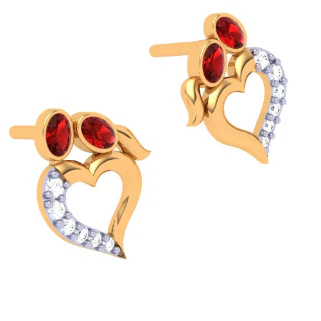22k Diamond Embossed Gold Trinket With Modern Design - Image 4