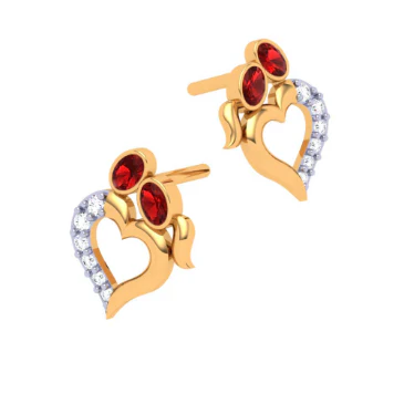 22k Diamond Embossed Gold Trinket With Modern Design - Image 6