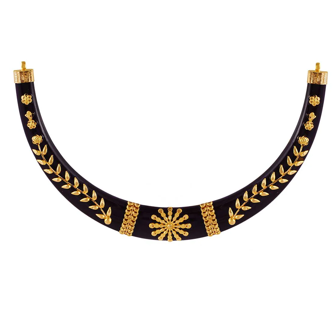 22k Enchanting Gold Pola Necklace