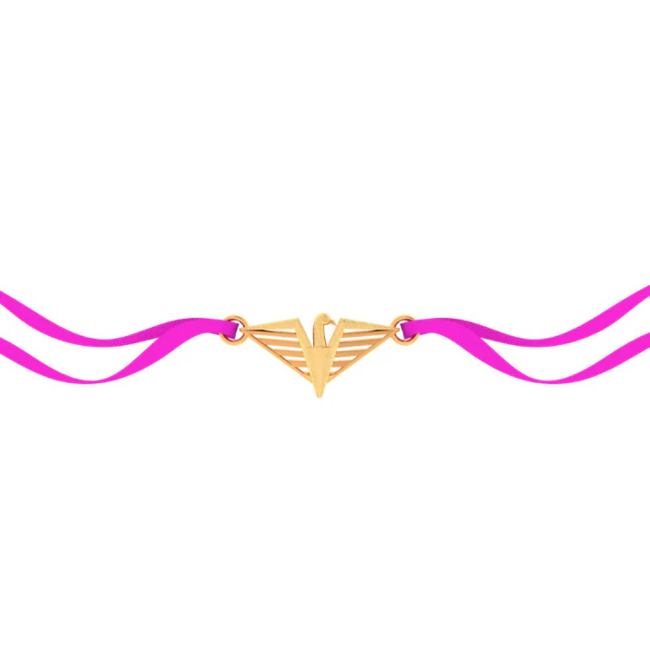 22k Exquisite Eagle Charm Gold Rakhi - Image 3