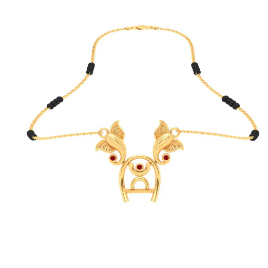 22k Gold Dazzling Mangalsutra From Mugdhaa Collection - Image 2