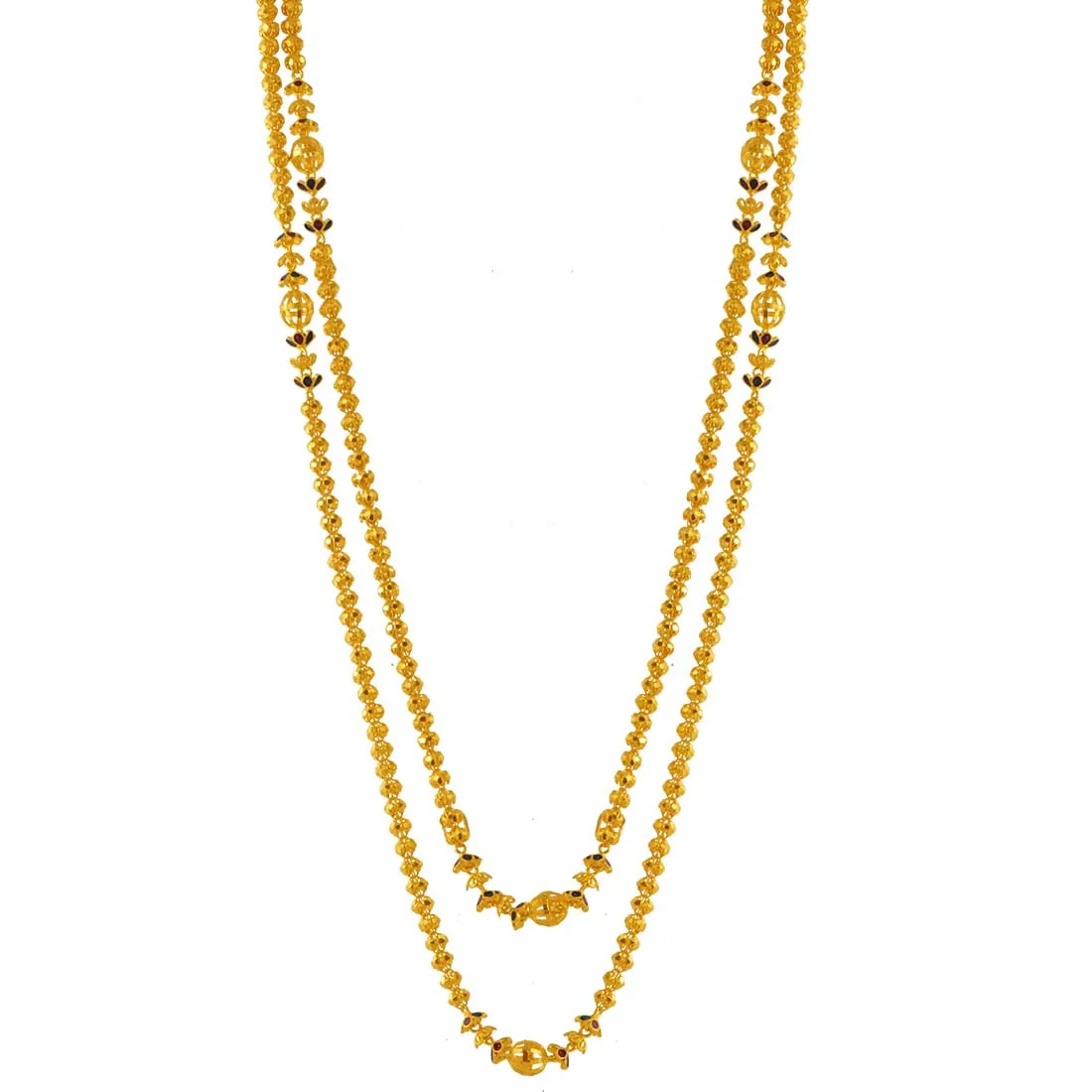 22K Long Gold Moff Chain - Image 2