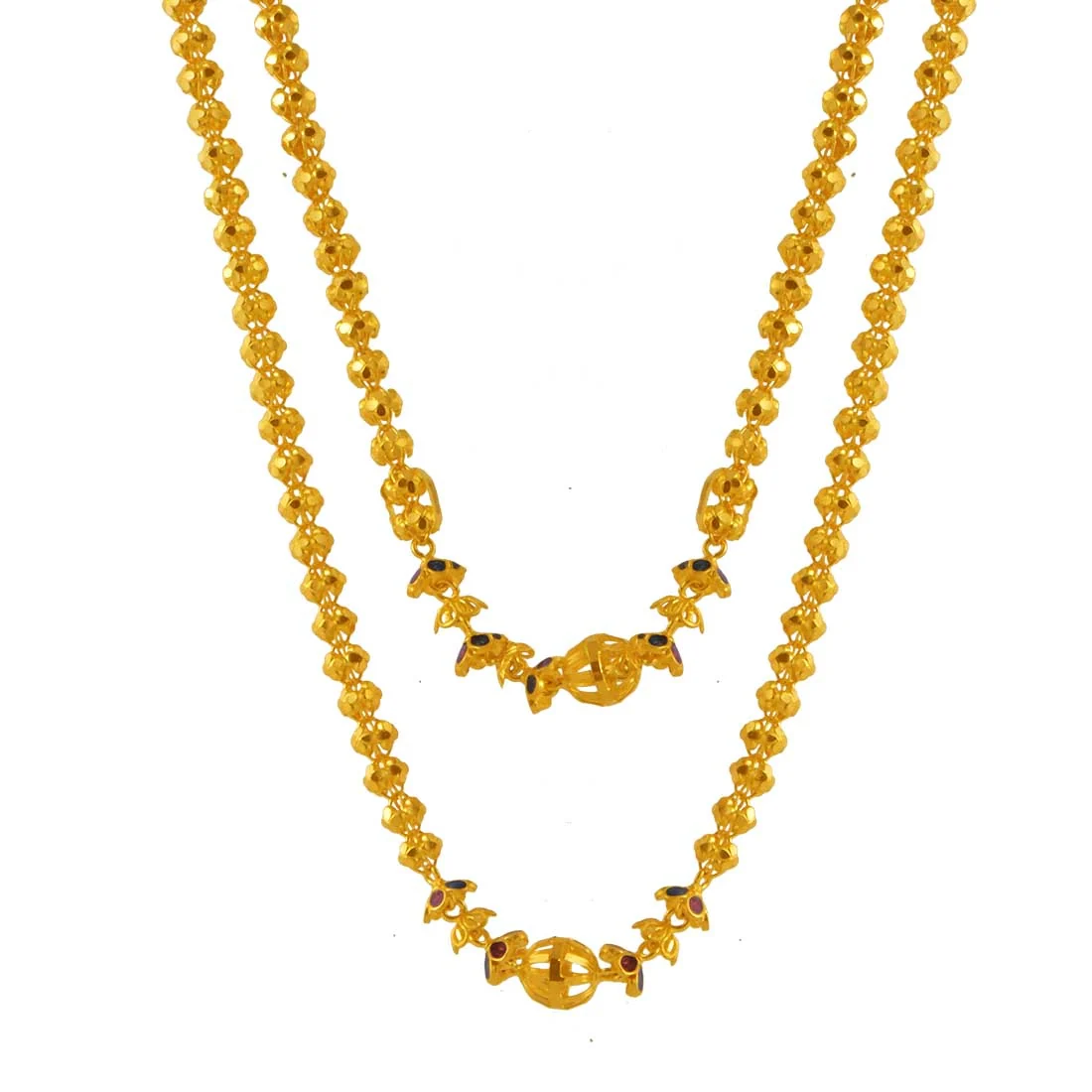 22K Long Gold Moff Chain - Image 4