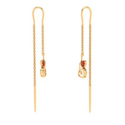 22k Sleek & Cute Gold Jhumka For Every Occasion - Image 4