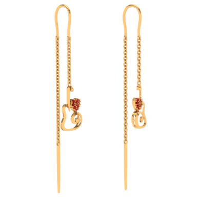 22k Sleek & Cute Gold Jhumka For Every Occasion - Image 5