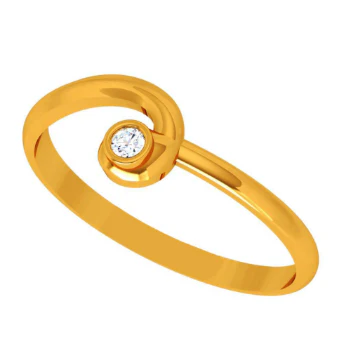 22k Surreal Enchanting Gold Ring - Image 2