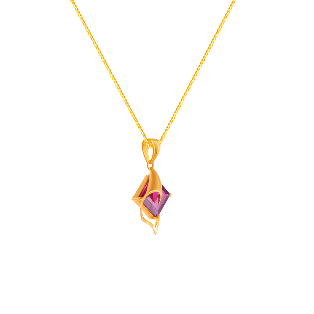 22k Unique Gold Pendant From Goldlites Collection For You - Image 2
