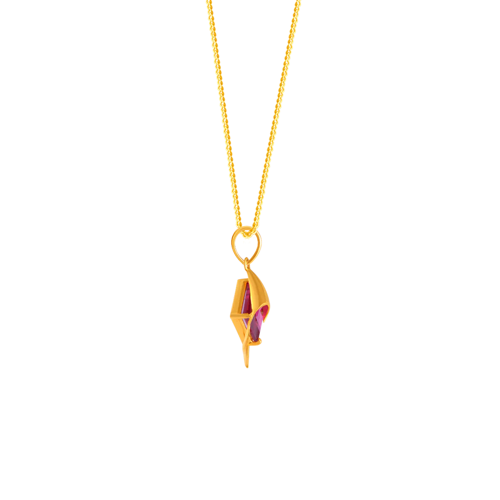 22k Unique Gold Pendant From Goldlites Collection For You - Image 3
