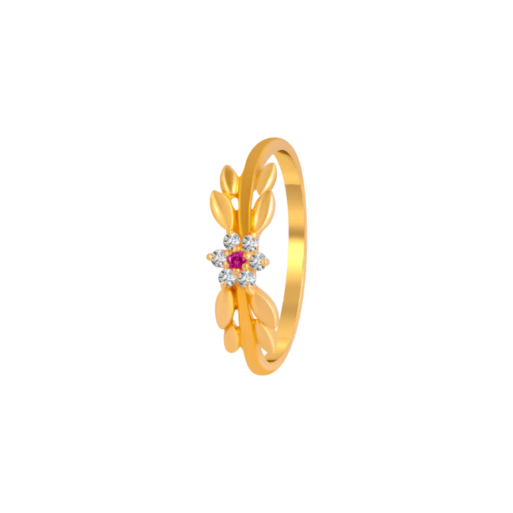 22k Unique Gold Ring Design For Everyday Wear
