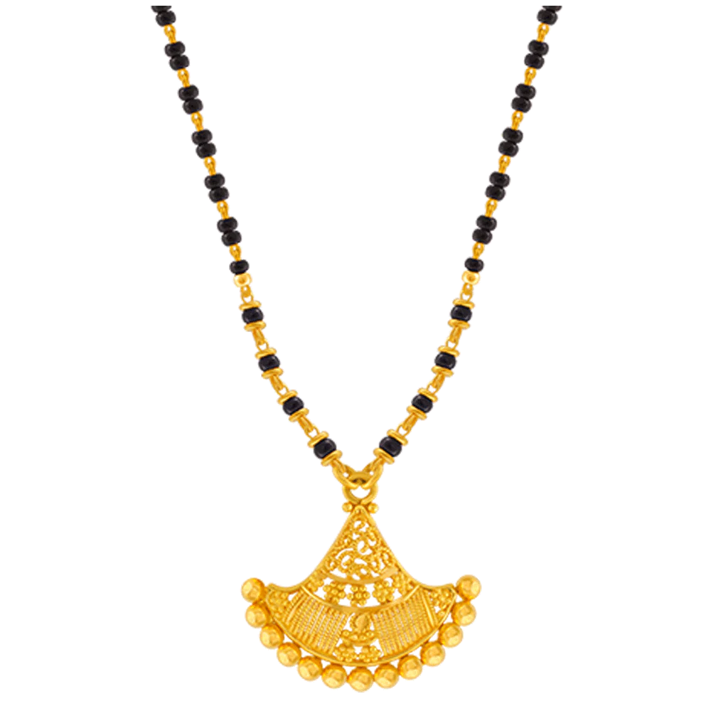 22k Yellow Gold Mangalsutra - Image 3