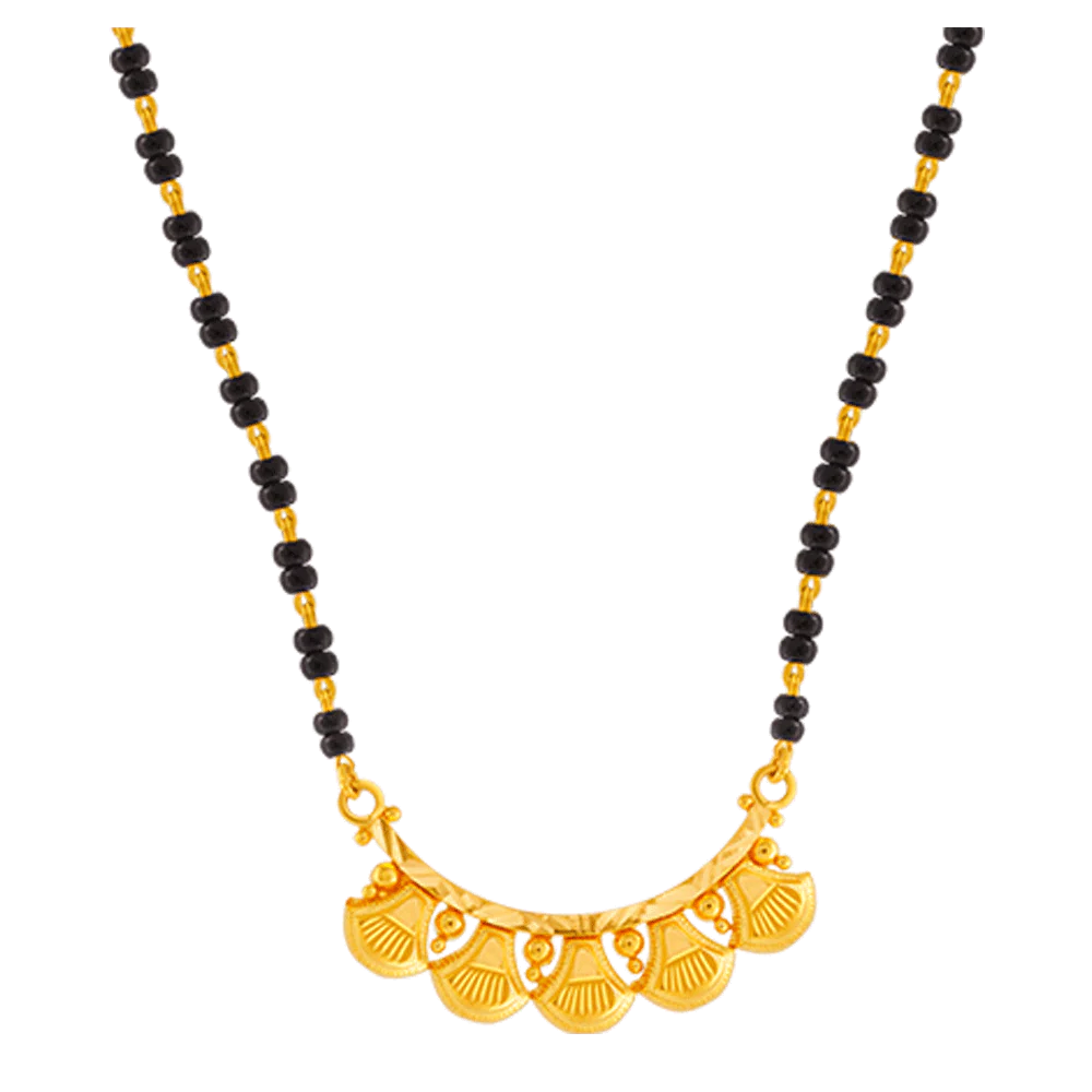 22k Yellow Gold Mangalsutra - Image 3
