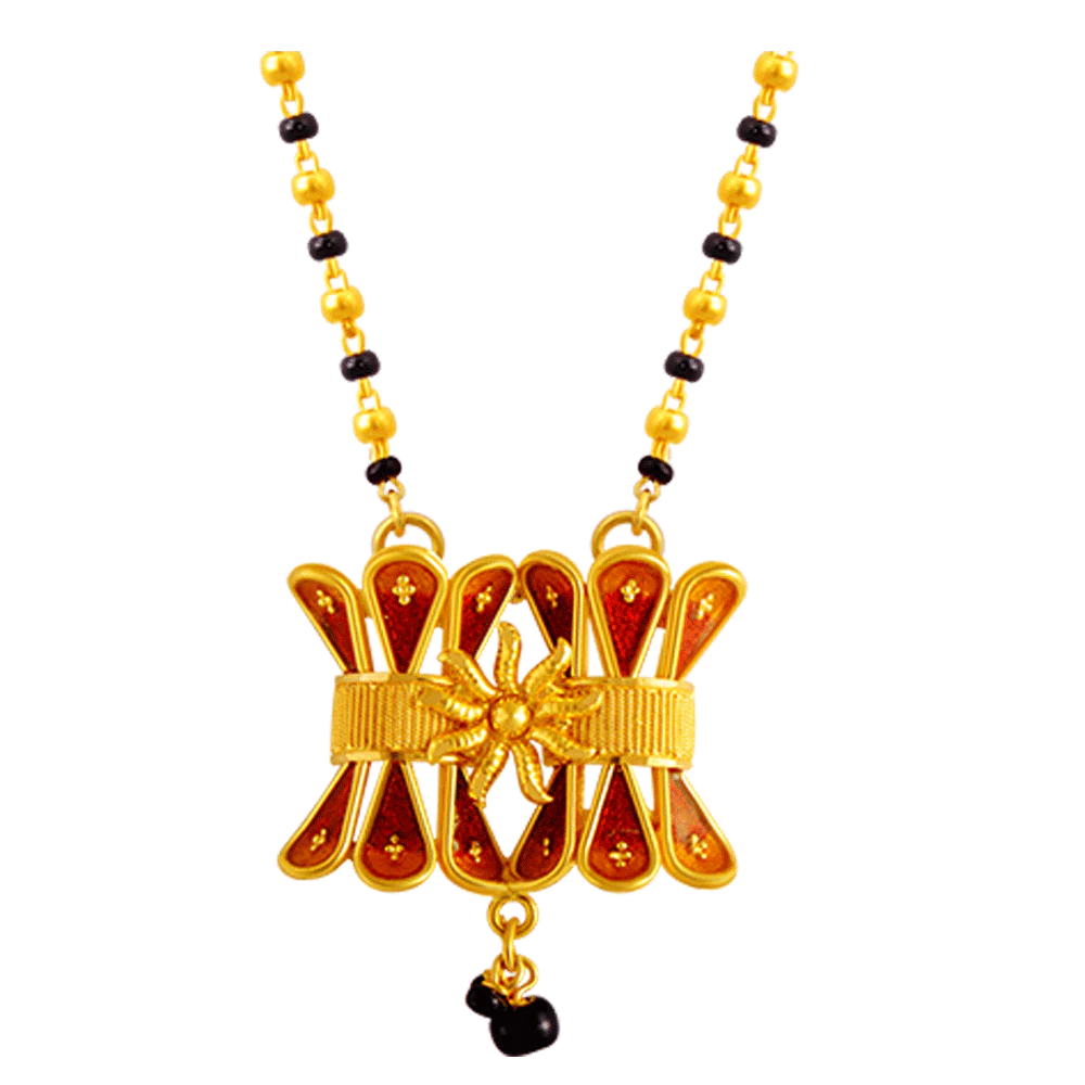 22k Yellow Gold Mangalsutra - Image 3