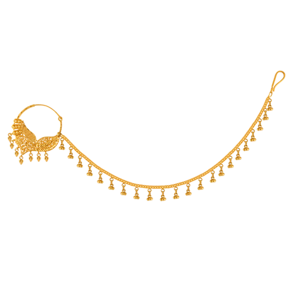 22k Yellow Gold Nath - Image 2