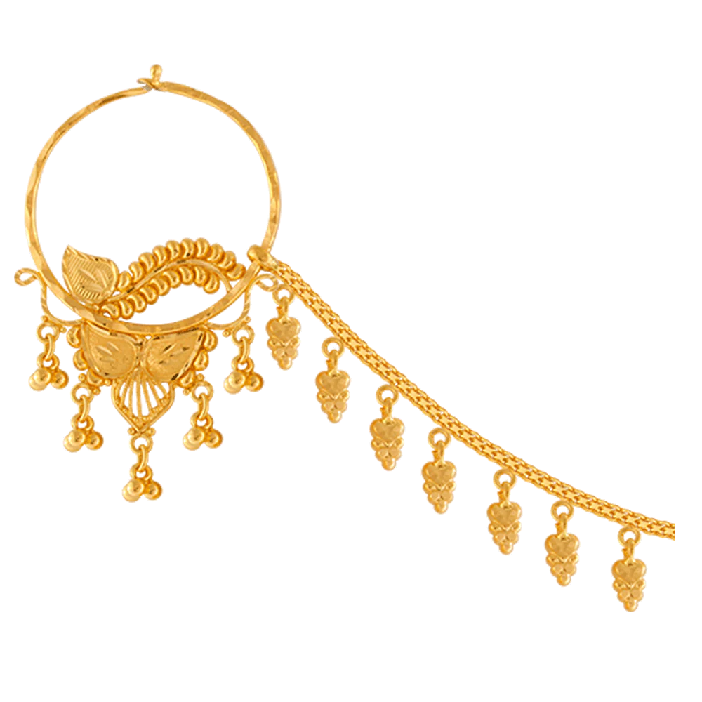 22k Yellow Gold Nath - Image 2