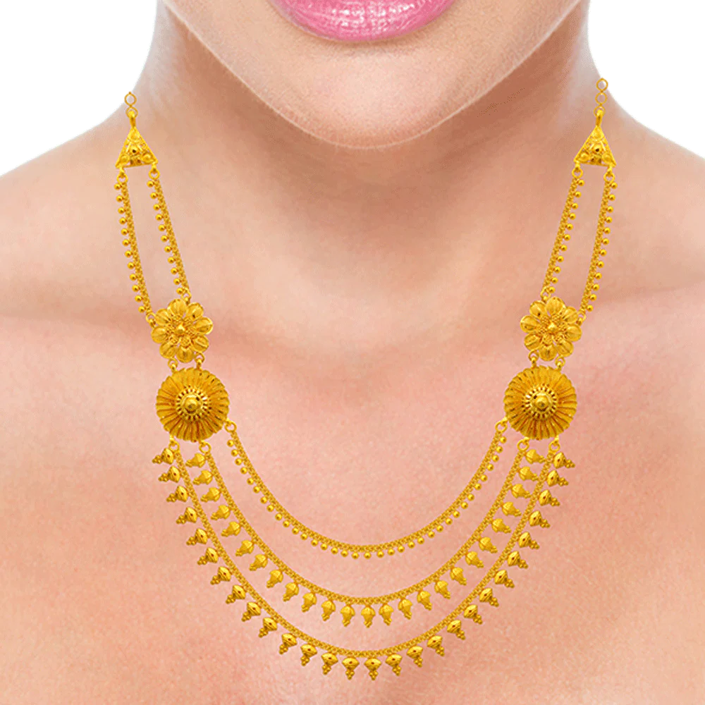 22k Yellow Gold Necklace - Image 2