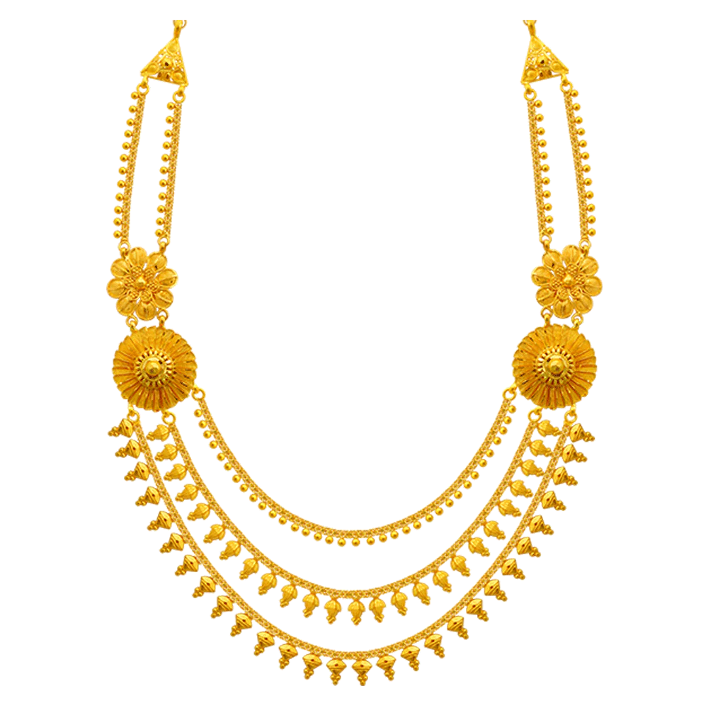 22k Yellow Gold Necklace - Image 3