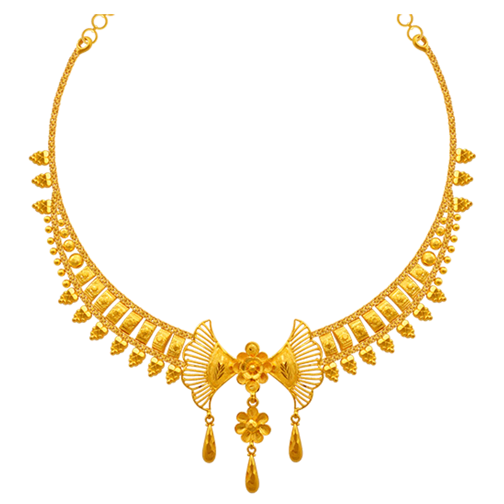 22k Yellow Gold Necklace - Image 3