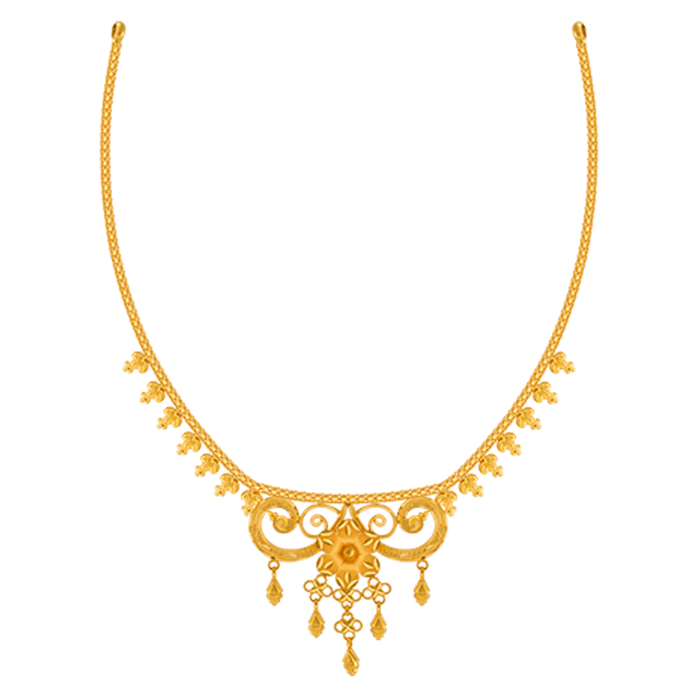 22k Yellow Gold Necklace - Image 2