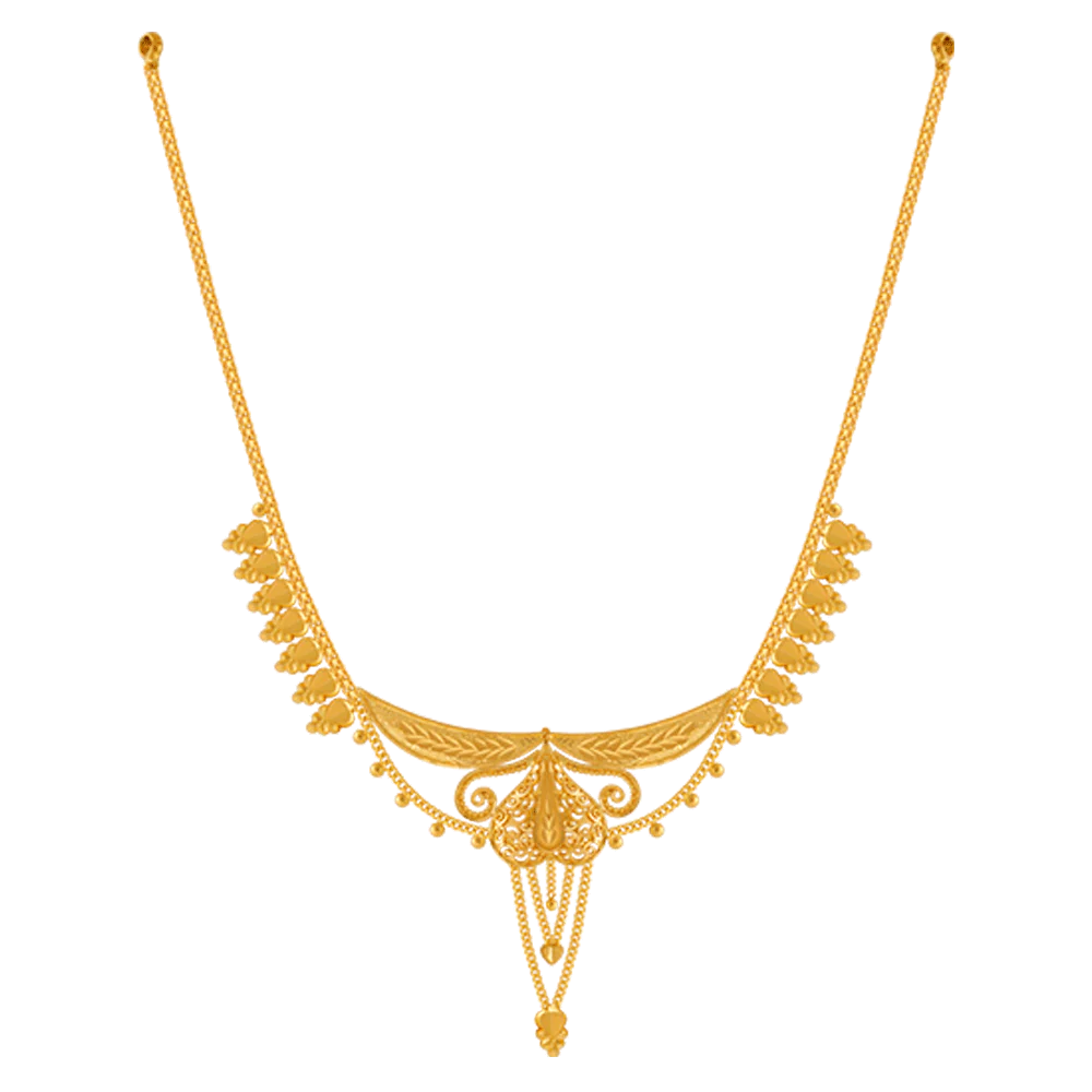 22k Yellow Gold Necklace - Image 2