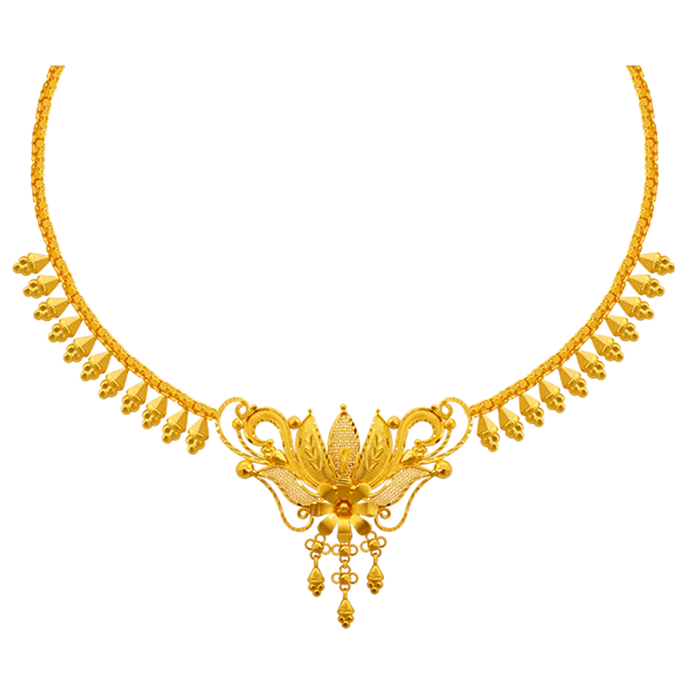 22k Yellow Gold Necklace