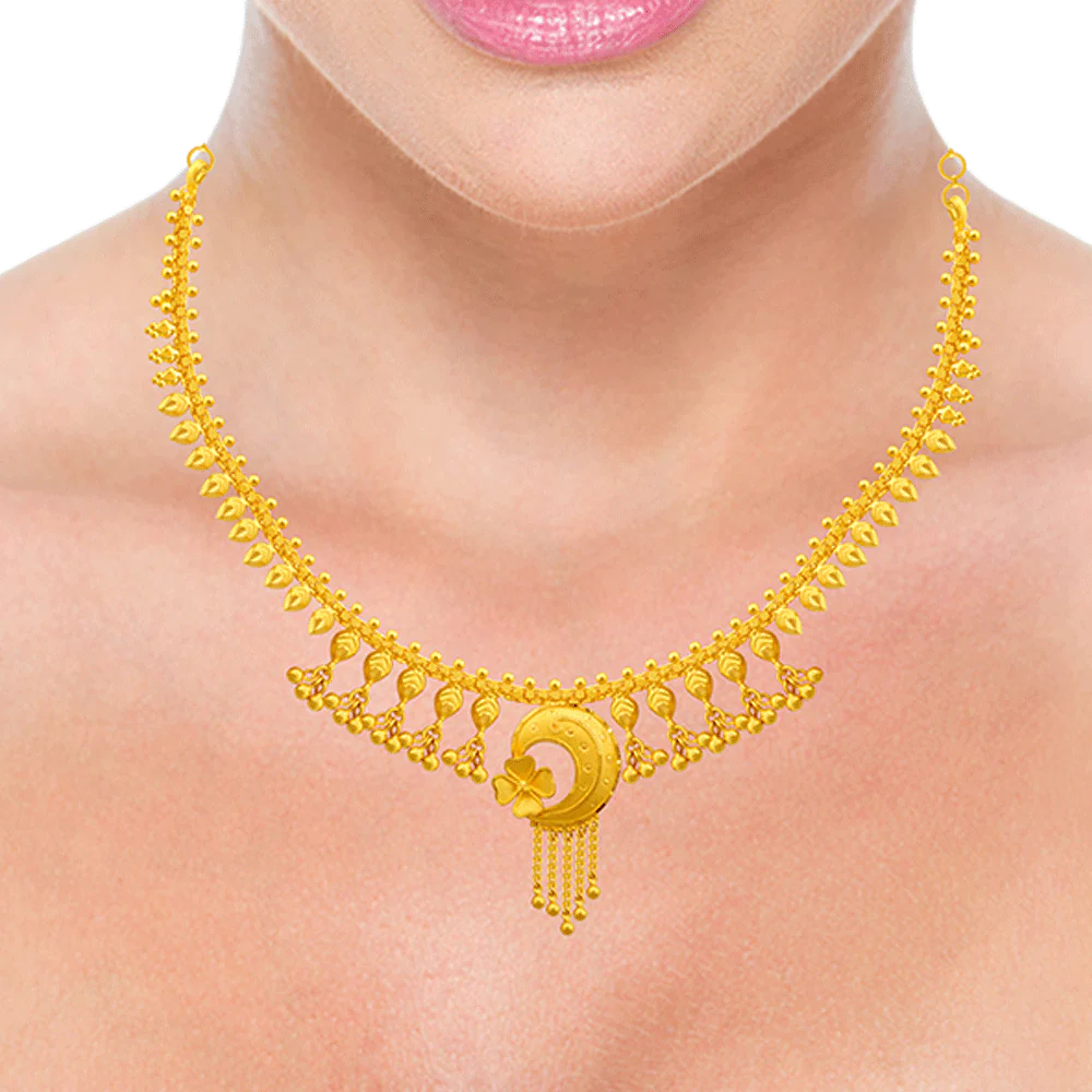 22k Yellow Gold Necklace - Image 3