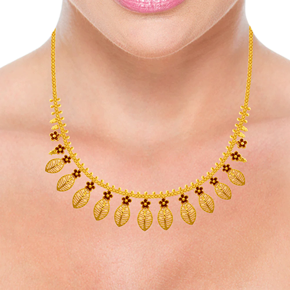 22k Yellow Gold Necklace - Image 3
